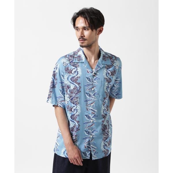 WEB&DEPOT限定》PIGMENT DYED FATIGUE SHIRT ／ ピグメント ダイ