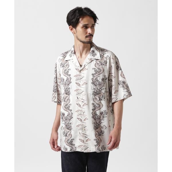 WEB&DEPOT限定》PIGMENT DYED FATIGUE SHIRT ／ ピグメント ダイ