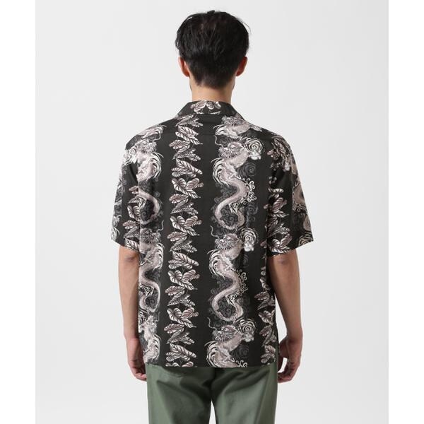 国内発/本物保証/AVIREX アロハシャツ ドラゴンライズ 新作☆3色 WEB&DEPOT限定》ALOHA SHIRT DRAGON RISE ／ アロハシャツ