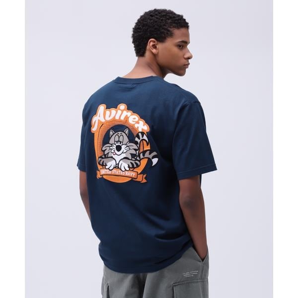 *AVIREX* COOL POCKET 半袖Ｔシャツ WEB&DEPOT限定》 REMODEL DESIGN CREW NECK T-SHIRT/リモデル