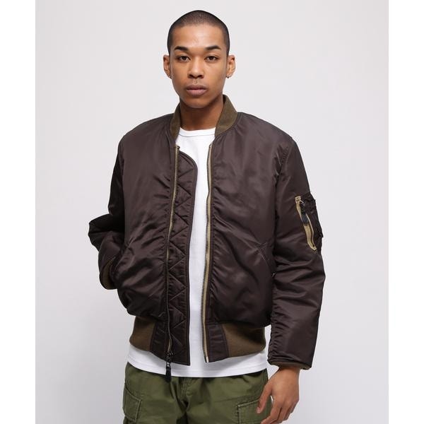 AVIREX アヴィレックス フェイクムートン ファイヤーマン ジャケット M USED】''AVIREX'' FAKE MOUTON FIREMAN JACKET - upanishad