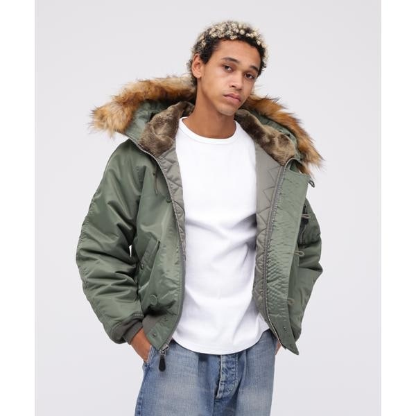 AVIREX N-2B コマーシャルモデル リアルファー　Mサイズ AVIREX (アビレックス) N-2B コマーシャル ジャケット（リアル