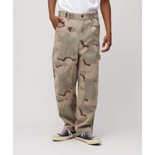 CAMO DOUBLE KNEE DUCK PAINTER PANTS