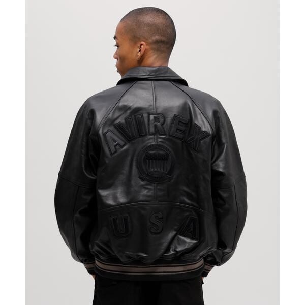 WEB&DEPOT限定》LIGHT SIGNATURE VARSITY JACKET | アヴィレックス