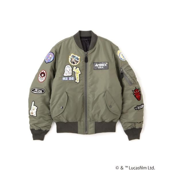 AVIREX シャークハンター MA-1ジャケット 中古・古着通販】AVIREX (アヴィレックス) シャークハンター MA
