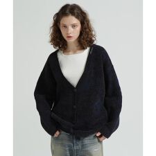 《直営店限定》BOUCLE CAMO KINT CARDIGAN