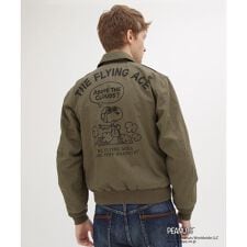 《AVIREX × PEANUTS》COTTON A-2 ”FLYING ACE”