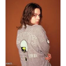 《AVIREX × PEANUTS》SWEAT CARDIGAN