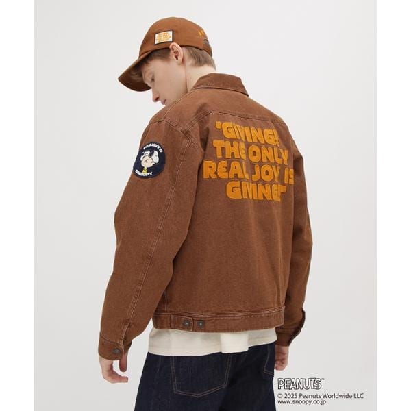 [}C]sAVIREX × PEANUTStWORK JACKET/ABbNXiAVIREXj uE