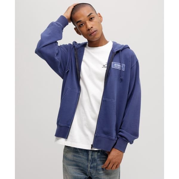 VINTAGE HALF ZIP UP PARKA / オールドネイビー [ALV-00152] | スタイ