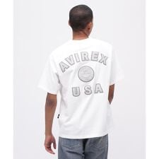 《50th Anniversary》LEATHER PATCHED VARSITY T-SHIRT