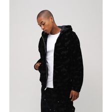 FLOCKING DENIM ACTIVE PARKA