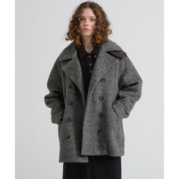 [}C]scXtSHAGGY PEA COAT^VM[s[R[g/ABbNXiAVIREXj `R[
