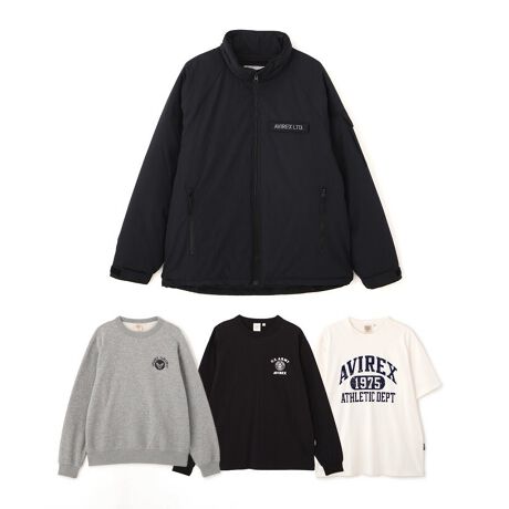 [^:7835297002]yAVIREXVbvziFy܁zAVIREX (MENS)̕܂̂߂ɃfUCꂽ~^[AE^[𒆐SɁAgbvX̃R[fBl[gg߂ƂĂ4_ZbgIGNbNX̃x7`[tɐBX^h^Cv̒ȃAE^[̓X^CÕ}XgɂȂ鑶݁B~^[eCXg̃OtBbNXEFbgATVcATVc͒Piły߂܂BŁAgbvX̃X^COAAVIREX̂ȕ܂y݂ByizE~^[AE^[ / P_EXEFbg / 1_ETVc/ 1_ETVc/ 1_v4_EOUTER\n: Rbg85%, |GXe15%, n: |GXe100%, 킽: |GXe100%, ʕz: iC100%, hイ100%TCY (cm)Fg /  /  /M F61 / 71 / 85 /L F64 / 74 / 88 /XL F67 / 77 / 91 /2XLF70 / 78.5 / 92.5 /ECREWNECK SWEATf: Rbg65%, |GXe35%, u: Rbg95%, |E^5%TCY (cm)Fg /  /  /  /M : 54 / 67 / 46 / 62 /L : 57 / 70 / 48 / 64 /XL : 60 / 73 / 50 / 66 /2XL: 63 / 74.5 / 52 / 66.5 /ELONGSLEEVE T-SHIRTf: Rbg100%, u: Rbg95%, |E^5%TCY (cm)Fg /  /  /  /M : 53 / 68 / 46 / 62 /L : 56 / 71 / 48 / 64 /XL : 59 / 74 / 50 / 66 /2XL: 62 / 75.5 / 52 / 66.5 /ESHORTSLEEVE T-SHIRTf: Rbg100%, u: Rbg95%,TCY (cm)Fg /  /  /  /M : 53 / 68 / 46 / 21 /L : 56 / 71 / 48 / 22 /XL : 59 / 74 / 50 / 23 /2XL: 62 / 75.5 / 52 / 24 /EOUTER\n: Rbg85%, |GXe15%, n: |GXe100%, 킽: |GXe100%, ʕz: iC100%, hイ100%TCY (cm)Fg /  /  /M F61 / 71 / 85 /L F64 / 74 / 88 /XL F67 / 77 / 91 /2XLF70 / 78.5 / 92.5 /ECREWNECK SWEATf: Rbg65%, |GXe35%, u: Rbg95%, |E^5%TCY (cm)Fg /  /  /  /M : 54 / 67 / 46 / 62 /L : 57 / 70 / 48 / 64 /XL : 60 / 73 / 50 / 66 /2XL: 63 / 74.5 / 52 / 66.5 /ELONGSLEEVE T-SHIRTf: Rbg100%, u: Rbg95%, |E^5%TCY (cm)Fg /  /  /  /M : 53 / 68 / 46 / 62 /L : 56 / 71 / 48 / 64 /XL : 59 / 74 / 50 / 66 /2XL: 62 / 75.5 / 52 / 66.5 /ESHORTSLEEVE T-SHIRTf: Rbg100%, u: Rbg95%, TCY (cm)Fg /  /  /  /M : 53 / 68 / 46 / 21 /L : 56 / 71 / 48 / 22 /XL : 59 / 74 / 50 / 23 /2XL: 62 / 75.5 / 52 / 24 /y܂Ɋւ钍ӎz܂ƂߔΏۊOƂȂ܂BȂꍇł1_̂͂ƂȂ܂Bql̂sɂ邲̃LZEԕiE͈؂ł܂̂ŁA\߂B̑\񏤕iAʏ폤iƂ̓ς͂ł܂BTCYƂɕނĂ܂ATCYłiɂĈႢ܂BAE^[̃J[A܂̃J[\LɂȂĂ܂BTCY͎QlxɂlB SĂ̕܂gɂȂ܂B{gXAXj[J[͓Ă܂ByAVIREX/ABbNXz1975NɃAJR̃RgN^[ƂđnƂAtCgWPbgł̔FmxIɍ߂B~^[ɋNABbNX́A@\IȃfUCoL̔ɎxĂB̌Iȕ\́AfuCfB[EW[YvugbvKvutBXxvȂǂ̃XN[ł􂵁Aт𗁂тB̖ʂ̖fUCAmX^WbNȖ킢͍ȂȆ̐lXxꑱĂBg̃p\R̃j^[ɂāAiƃJ[قȂ ꍇ܂Bɐ\󂲂܂񂪁A܂l肢܂BVbv̍݌ɐ cX܂̏i܂܂Ă܂B݌ɐXϓׁA_ō݌ɂɂȂĂꍇ܂B TCY\́Ai̐nDȂǂ̓ɂǍ덷͂܂B\߂Bԕiɂ Ƃĕ܂̕ԕi͏Ă܂B摜̏i̓TvłBۂ̏ił́AdlEH኱قȂꍇ܂B