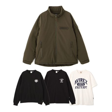 [^:7835297002]yAVIREXVbvziFy܁zAVIREX (MENS)̕܂̂߂ɃfUCꂽ~^[AE^[𒆐SɁAgbvX̃R[fBl[gg߂ƂĂ4_ZbgIGNbNX̃x7`[tɐBX^h^Cv̒ȃAE^[̓X^CÕ}XgɂȂ鑶݁B~^[eCXg̃OtBbNXEFbgATVcATVc͒Piły߂܂BŁAgbvX̃X^COAAVIREX̂ȕ܂y݂ByizE~^[AE^[ / P_EXEFbg / 1_ETVc/ 1_ETVc/ 1_v4_EOUTER\n: Rbg85%, |GXe15%, n: |GXe100%, 킽: |GXe100%, ʕz: iC100%, hイ100%TCY (cm)Fg /  /  /M F61 / 71 / 85 /L F64 / 74 / 88 /XL F67 / 77 / 91 /2XLF70 / 78.5 / 92.5 /ECREWNECK SWEATf: Rbg65%, |GXe35%, u: Rbg95%, |E^5%TCY (cm)Fg /  /  /  /M : 54 / 67 / 46 / 62 /L : 57 / 70 / 48 / 64 /XL : 60 / 73 / 50 / 66 /2XL: 63 / 74.5 / 52 / 66.5 /ELONGSLEEVE T-SHIRTf: Rbg100%, u: Rbg95%, |E^5%TCY (cm)Fg /  /  /  /M : 53 / 68 / 46 / 62 /L : 56 / 71 / 48 / 64 /XL : 59 / 74 / 50 / 66 /2XL: 62 / 75.5 / 52 / 66.5 /ESHORTSLEEVE T-SHIRTf: Rbg100%, u: Rbg95%,TCY (cm)Fg /  /  /  /M : 53 / 68 / 46 / 21 /L : 56 / 71 / 48 / 22 /XL : 59 / 74 / 50 / 23 /2XL: 62 / 75.5 / 52 / 24 /EOUTER\n: Rbg85%, |GXe15%, n: |GXe100%, 킽: |GXe100%, ʕz: iC100%, hイ100%TCY (cm)Fg /  /  /M F61 / 71 / 85 /L F64 / 74 / 88 /XL F67 / 77 / 91 /2XLF70 / 78.5 / 92.5 /ECREWNECK SWEATf: Rbg65%, |GXe35%, u: Rbg95%, |E^5%TCY (cm)Fg /  /  /  /M : 54 / 67 / 46 / 62 /L : 57 / 70 / 48 / 64 /XL : 60 / 73 / 50 / 66 /2XL: 63 / 74.5 / 52 / 66.5 /ELONGSLEEVE T-SHIRTf: Rbg100%, u: Rbg95%, |E^5%TCY (cm)Fg /  /  /  /M : 53 / 68 / 46 / 62 /L : 56 / 71 / 48 / 64 /XL : 59 / 74 / 50 / 66 /2XL: 62 / 75.5 / 52 / 66.5 /ESHORTSLEEVE T-SHIRTf: Rbg100%, u: Rbg95%, TCY (cm)Fg /  /  /  /M : 53 / 68 / 46 / 21 /L : 56 / 71 / 48 / 22 /XL : 59 / 74 / 50 / 23 /2XL: 62 / 75.5 / 52 / 24 /y܂Ɋւ钍ӎz܂ƂߔΏۊOƂȂ܂BȂꍇł1_̂͂ƂȂ܂Bql̂sɂ邲̃LZEԕiE͈؂ł܂̂ŁA\߂B̑\񏤕iAʏ폤iƂ̓ς͂ł܂BTCYƂɕނĂ܂ATCYłiɂĈႢ܂BAE^[̃J[A܂̃J[\LɂȂĂ܂BTCY͎QlxɂlB SĂ̕܂gɂȂ܂B{gXAXj[J[͓Ă܂ByAVIREX/ABbNXz1975NɃAJR̃RgN^[ƂđnƂAtCgWPbgł̔FmxIɍ߂B~^[ɋNABbNX́A@\IȃfUCoL̔ɎxĂB̌Iȕ\́AfuCfB[EW[YvugbvKvutBXxvȂǂ̃XN[ł􂵁Aт𗁂тB̖ʂ̖fUCAmX^WbNȖ킢͍ȂȆ̐lXxꑱĂBg̃p\R̃j^[ɂāAiƃJ[قȂ ꍇ܂Bɐ\󂲂܂񂪁A܂l肢܂BVbv̍݌ɐ cX܂̏i܂܂Ă܂B݌ɐXϓׁA_ō݌ɂɂȂĂꍇ܂B TCY\́Ai̐nDȂǂ̓ɂǍ덷͂܂B\߂Bԕiɂ Ƃĕ܂̕ԕi͏Ă܂B摜̏i̓TvłBۂ̏ił́AdlEH኱قȂꍇ܂B