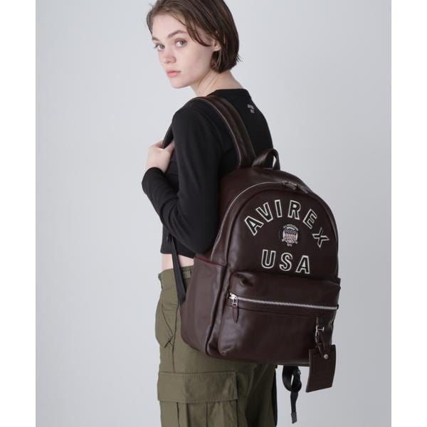 VARSITY LEATHER HOBO BAG ／ AVX5650 | アヴィレックス(AVIREX