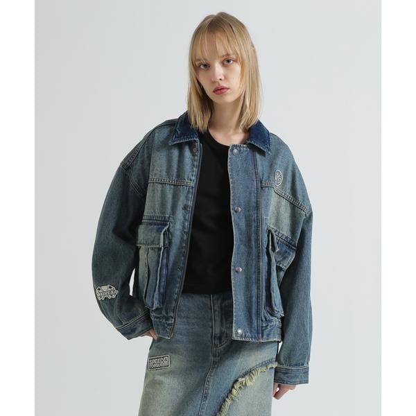 フェイクレザーコーティング ブルゾン | ビューティー＆ユース