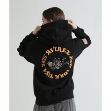 《WOMAN》SAGARA CIRCLE LOGO TOMCAT ZIP PARKA