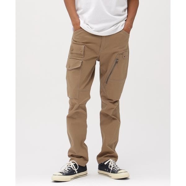 STRETCH HERRINGBONE CARGO PANTS | アヴィレックス(AVIREX) | マルイ