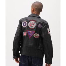 ANJ4 JACKET BLACK ACES