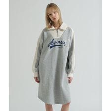BI-COLOR FLEECE LINED DRESS