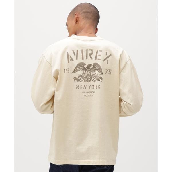 MERINO WOOL SKIPPER L/S SWEAT SHIRTS / ネイビー [ALV-0 | スタイ