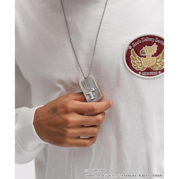 [�}���C]�sAVIREX × FINAL FANTASY VII REMAKE�t DOG TAG STAMP /�A���B���b�N�X�iAVIREX�j �V���o�[