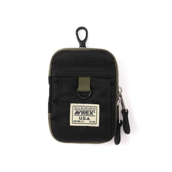 [�}���C]FLIGHT NYLON �hKEY CASE�h/�A���B���b�N�X�iAVIREX�j �u���b�N