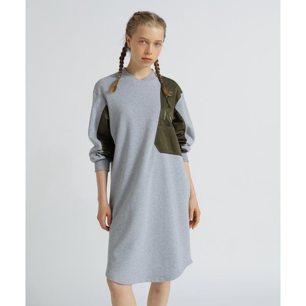 [�}���C]�sSOUVENIR COLLECTION�tWOMAN�^NYLON COMBI MILITARY ON/�A���B���b�N�X�iAVIREX�j �O���[