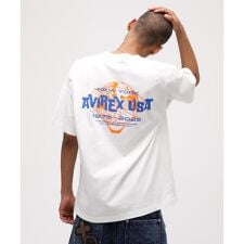 AVIREX USA T-SHIRT ／ ロゴ 半袖Tシャツ ／ AVIREX ／ アヴィレックス