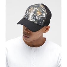 VARSITY LOGO TWILL MESH CAP