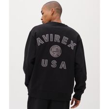 《直営店限定》VARSITY FLAG CREW NECK SWEAT