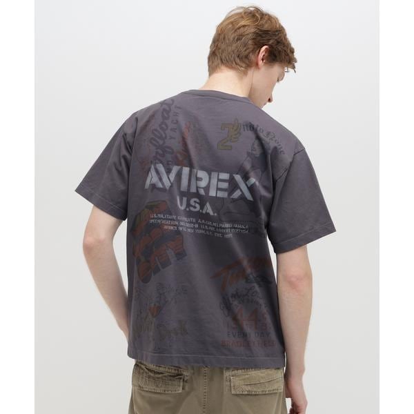 ARCHIVE PRINT T-SHIRT | アヴィレックス(AVIREX) | マルイウェブチャネル