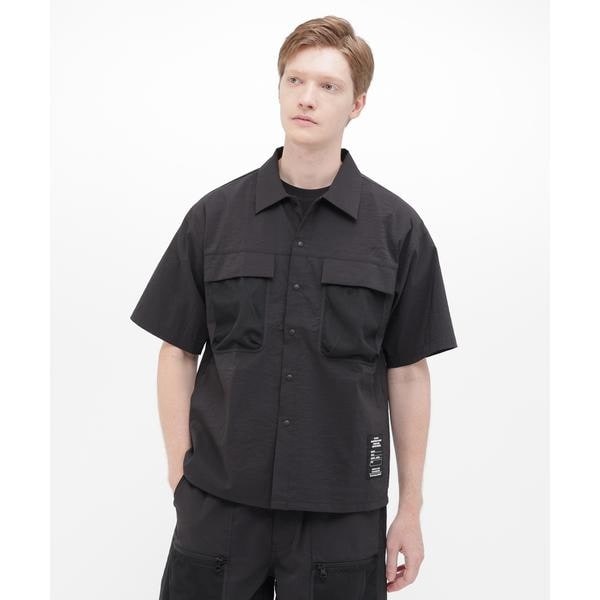 URBAN GEAR》HEAT SHIELD MESH POCKET NYLON SHIRT | アヴィレックス