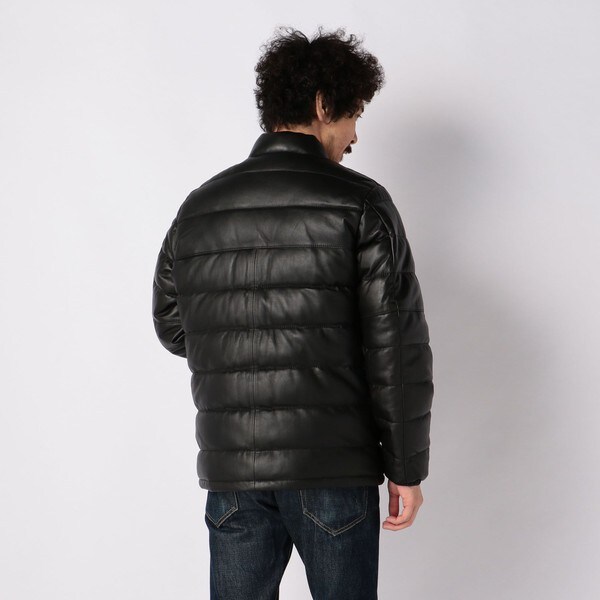 SCHOTT／ショット／LEATHER DOWN JACKET
