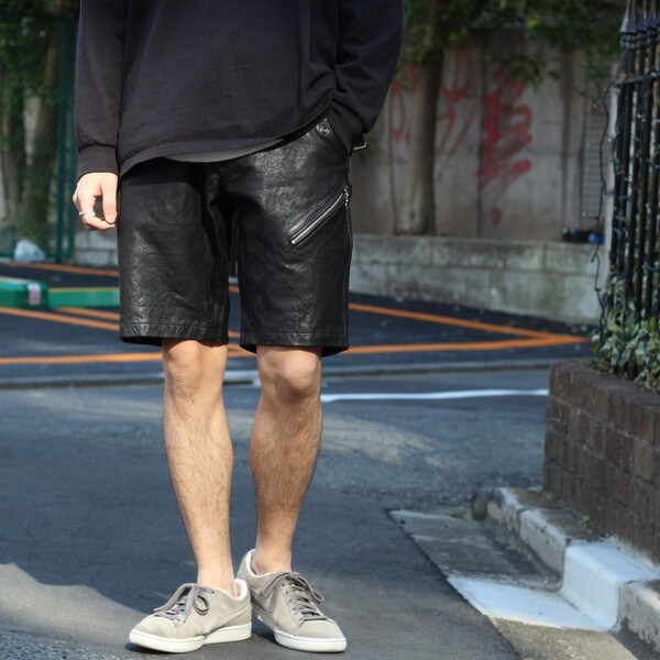 直営限定／ＬＥＡＴＨＥＲＳＨＯＲＴＰＡＮＴ／レザーショーツ