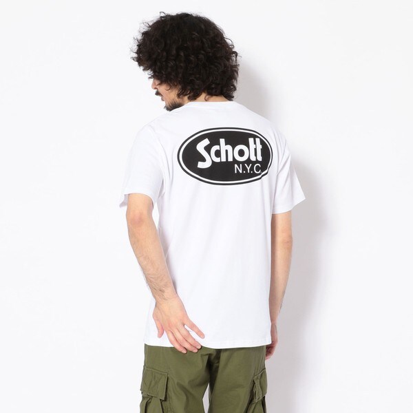 Schott ショット T-SHIRT OVAL LOGO オーバルロゴ 半袖Tシャツ T-SHIRT OVAL LOGO/オーバルロゴTシャツ | Schott（ショット