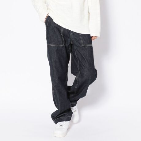 直営店限定】DENIM FATIGUE PANT／デニム 