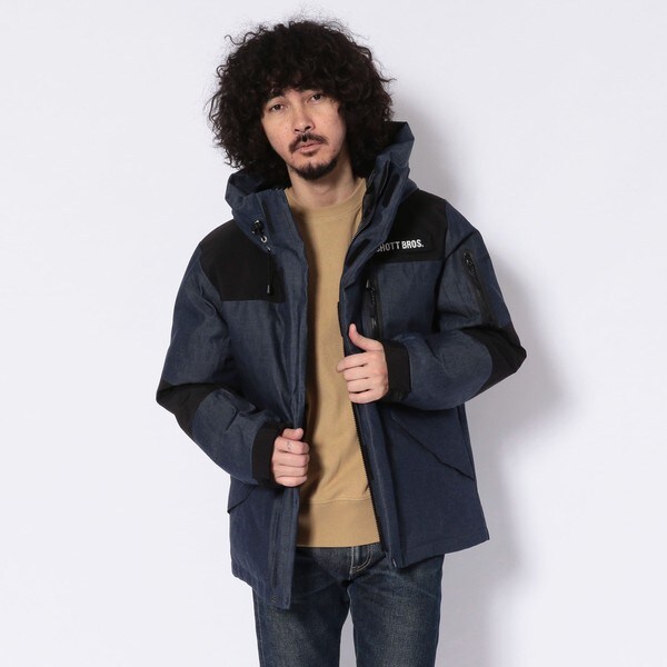 【yuni】 Pe washer hooded コート yuni Pe washer hooded コート（ECO撥水/耐水性/透湿/防水素材