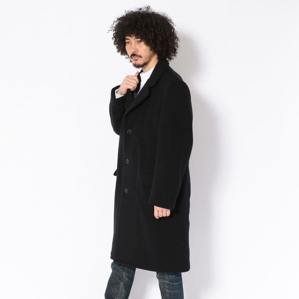 SOFT MELTON CHESTER LONG COAT／ソフト