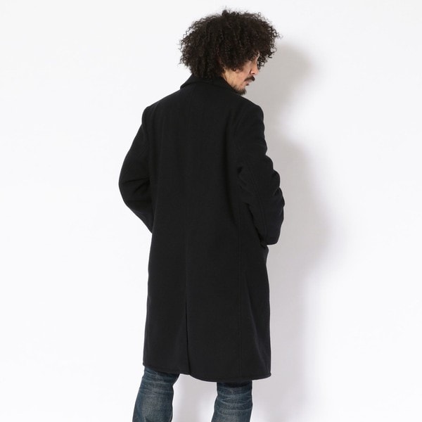 SOFT MELTON CHESTER LONG COAT／ソフト