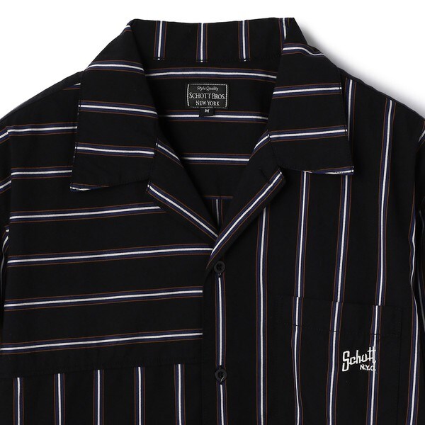 直営限定】STRIPE LS SHIRT／ストライプ シャツ
