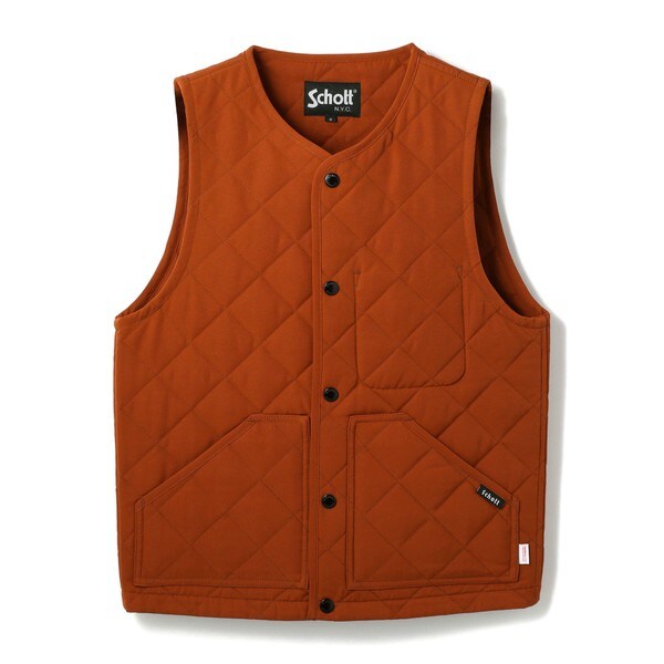 QUILTING WORK VEST／キルティング ワーク