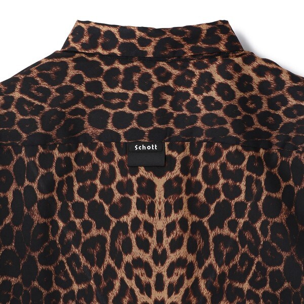 LEOPARD COACH SHIRT／レオパード コーチ