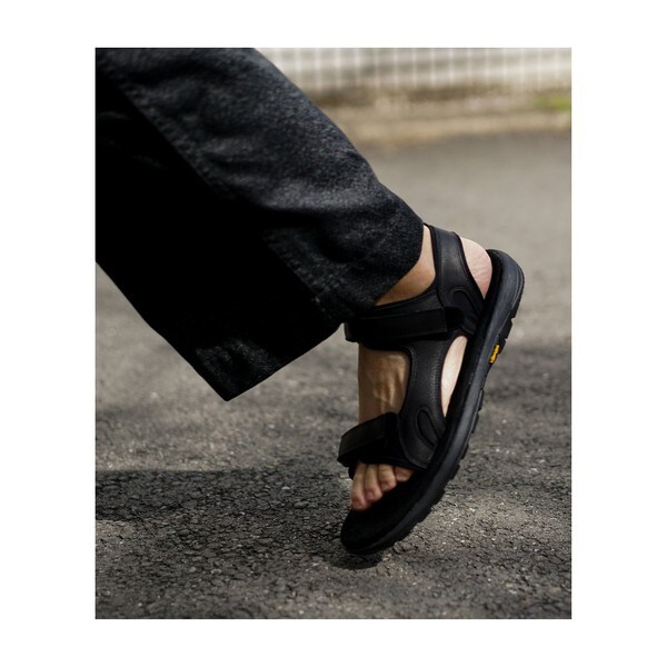 【美品・限定別注】Brother Bridge ／Schott レザーサンダル この夏は、ショット×ブラザーブリッジのレザーサンダルで差を