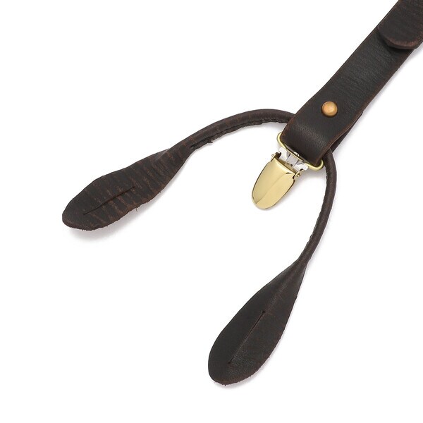 Schott／ショット／LEATHER SUSPENDER／レザー