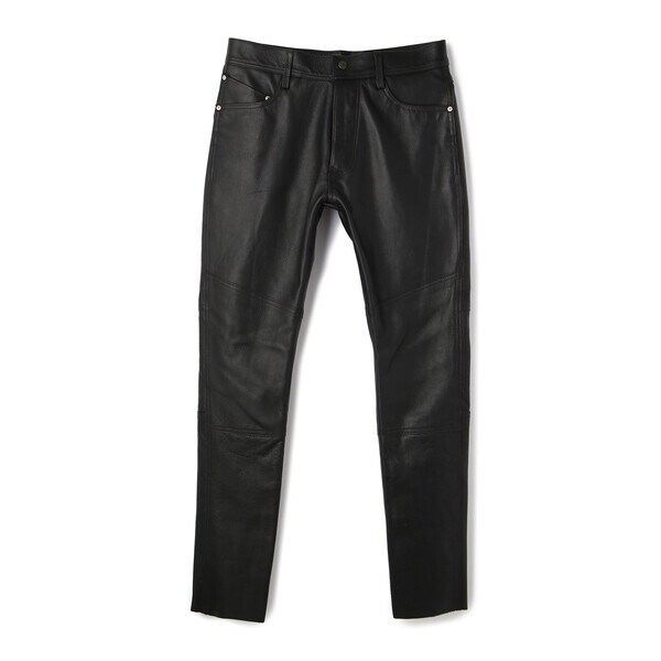 BUFFALO LEATHER 5 POCKET PANTS