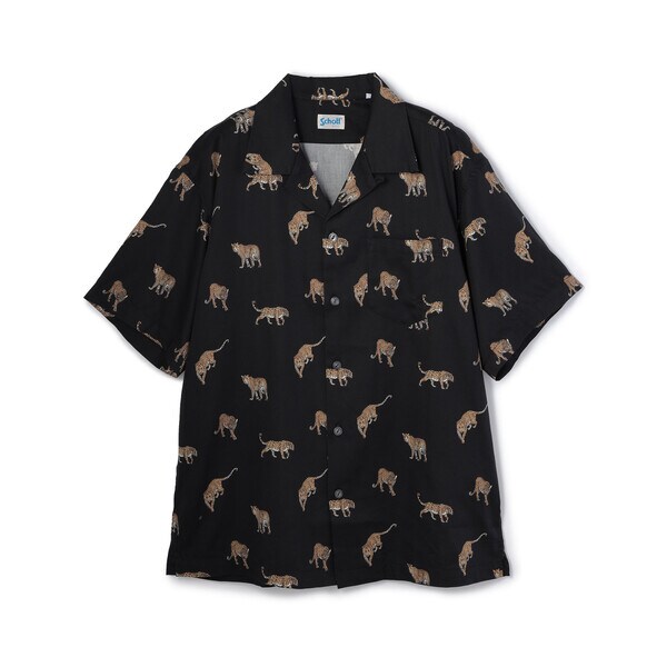 レオパードハワイアンシャツ ワコマリア ヒョウ柄シャツ M WACKO MARIA