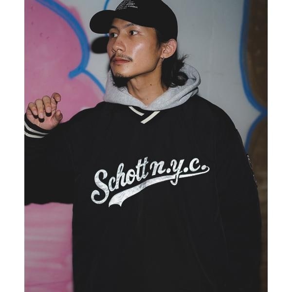 AWARD PULLOVER JACKET／ナイロン プルオーバー ジャケット | ショット(Schott) | マルイウェブチャネル