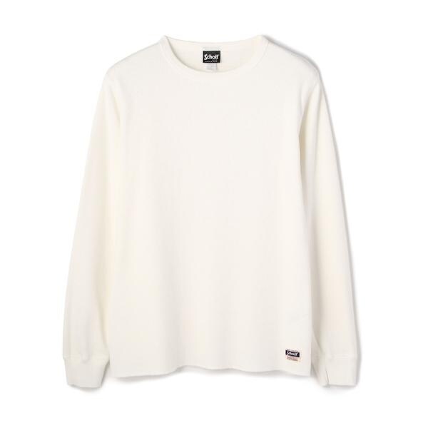 LS HONEYCOMB CREWNECK T-SHIRT／ハニカム クルーネック Tシャツ